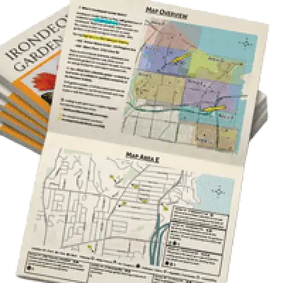 Printed event map