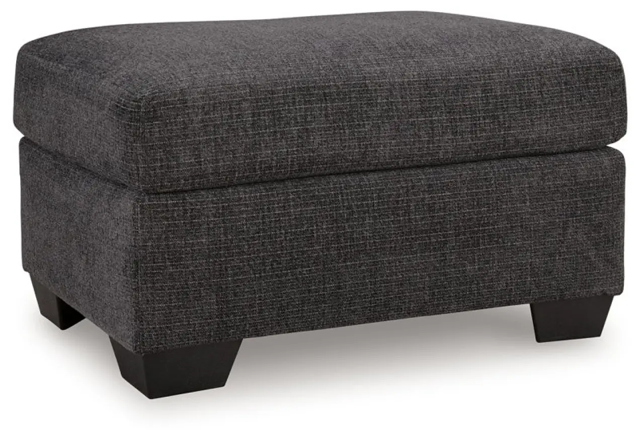 Loreo - Ottoman - Ebony