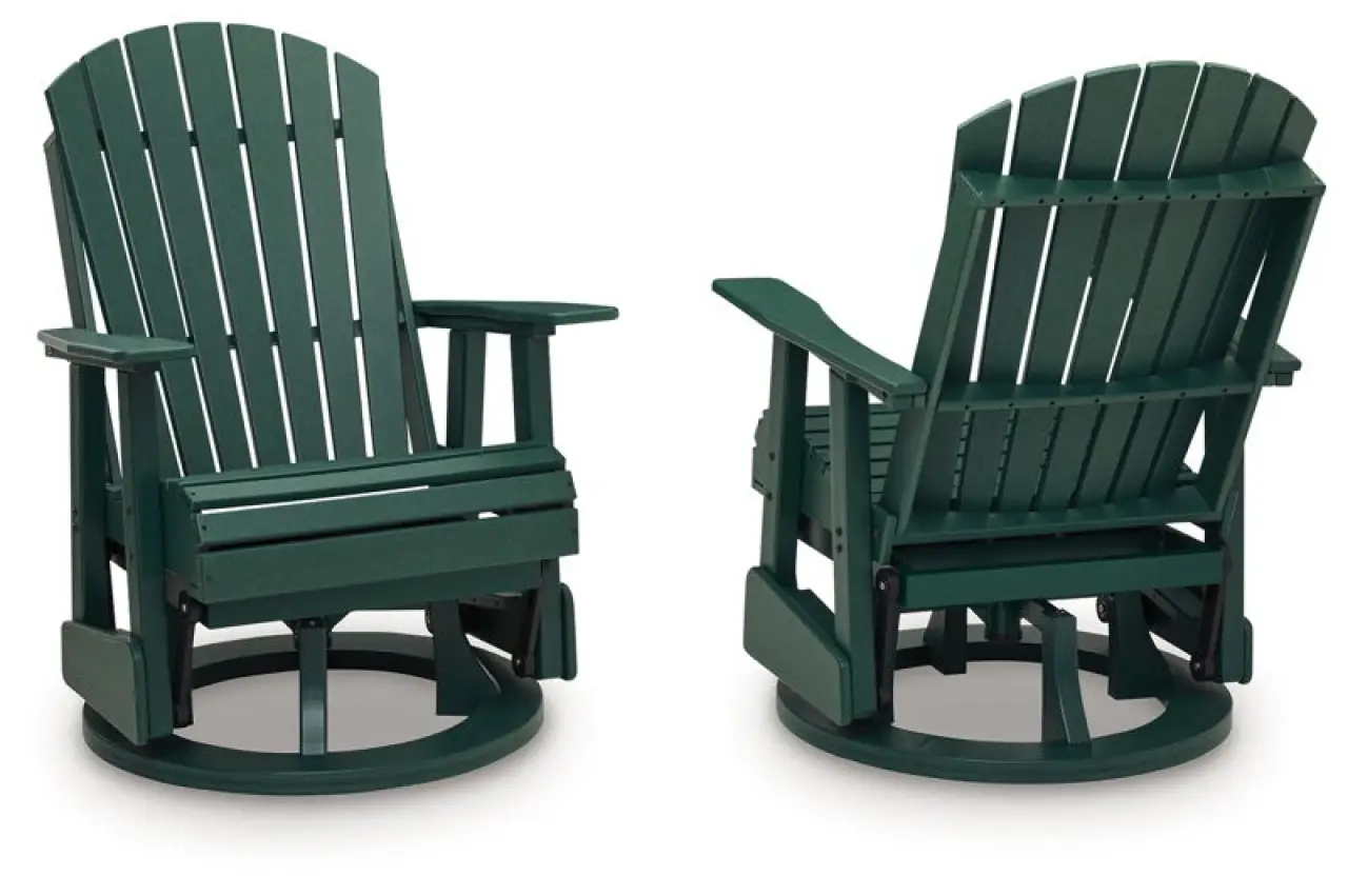 Shell Beach - Swivel Glider Chair - Green