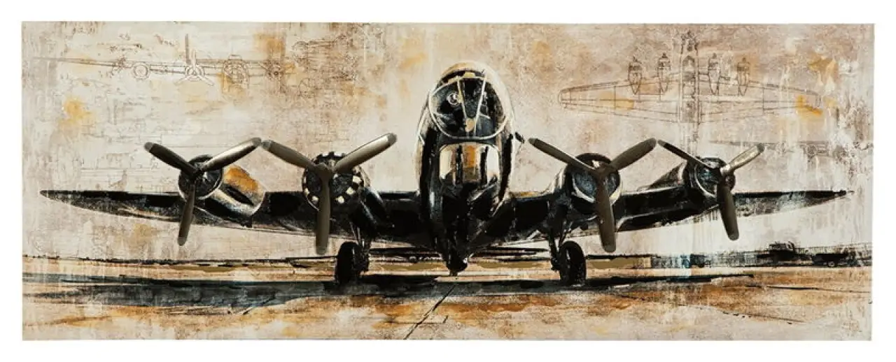 Kalene - Wall Art - Brown / Black