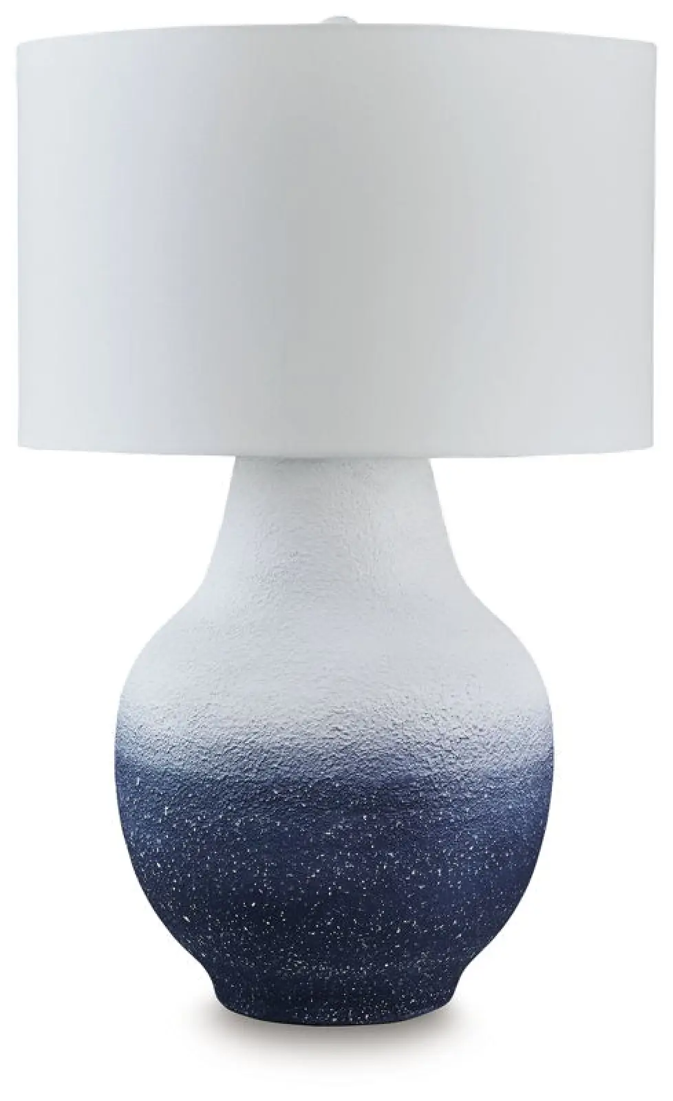 Dashland - Metal Table Lamp - White / Navy