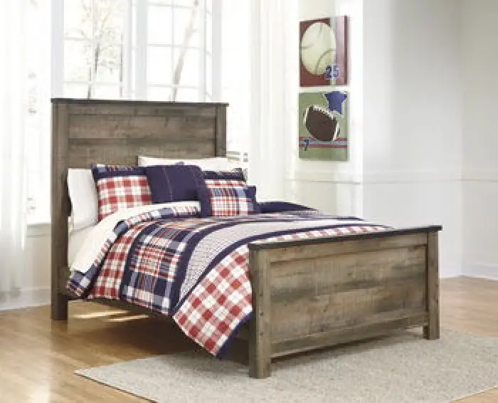 Trinell - Full Panel Rails - Brown