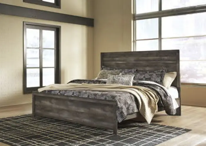 Wynnlow - King Panel Rails - Gray