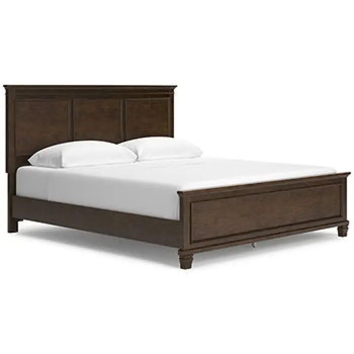 Danabrin - California King Panel Rails - Brown
