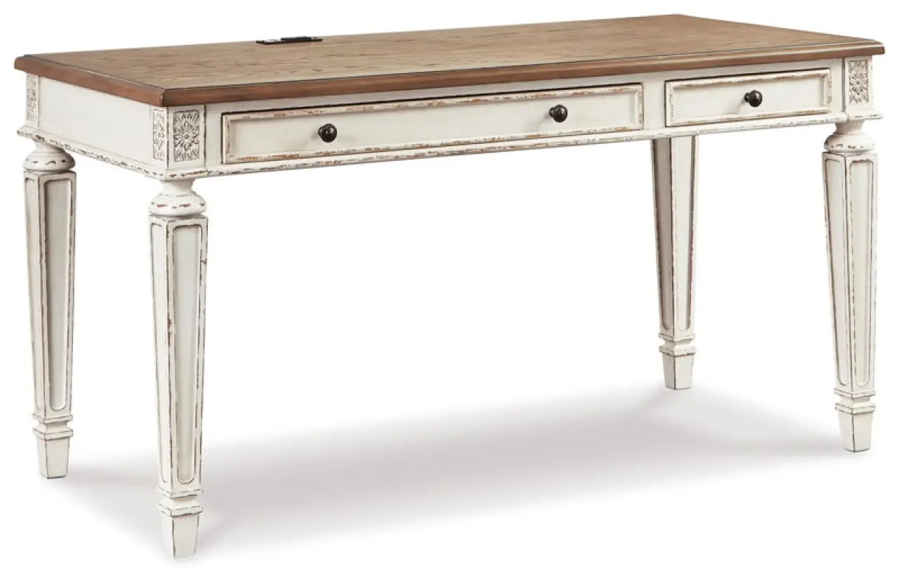 Realyn - Home Office Desk - Light Brown