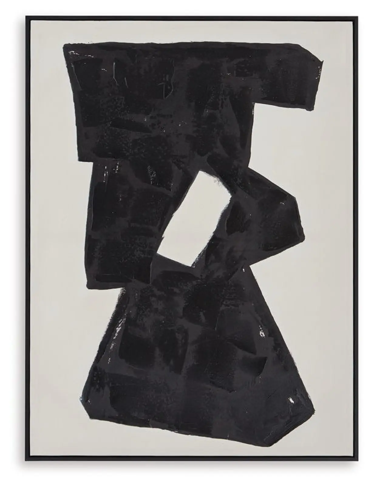 Garviery - Wall Art - Black / Cream