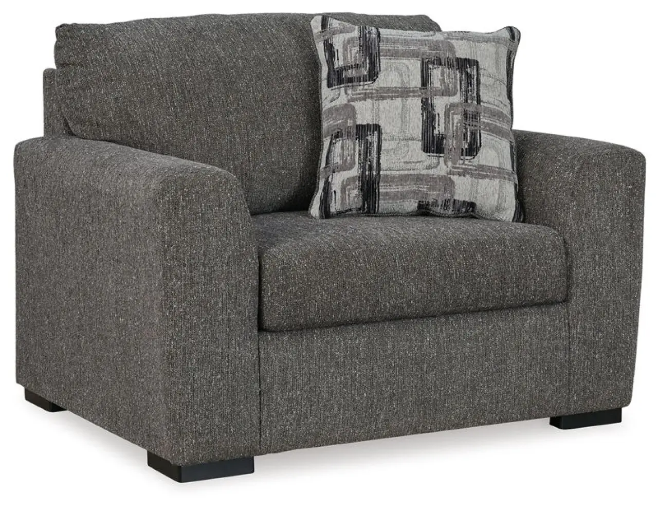 Gardiner - Chair And A Half - Pewter