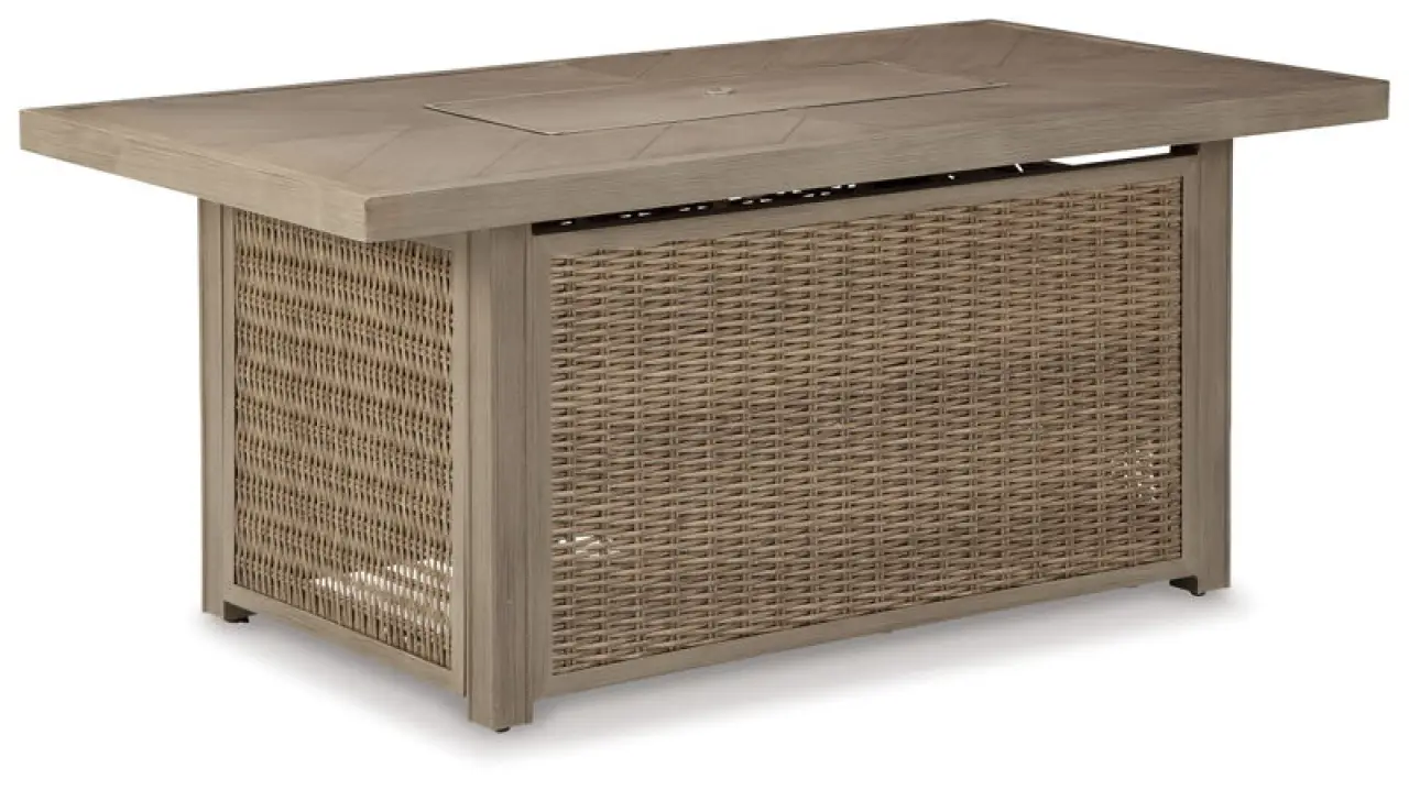 Beachcroft - Rectangular Fire Pit Table