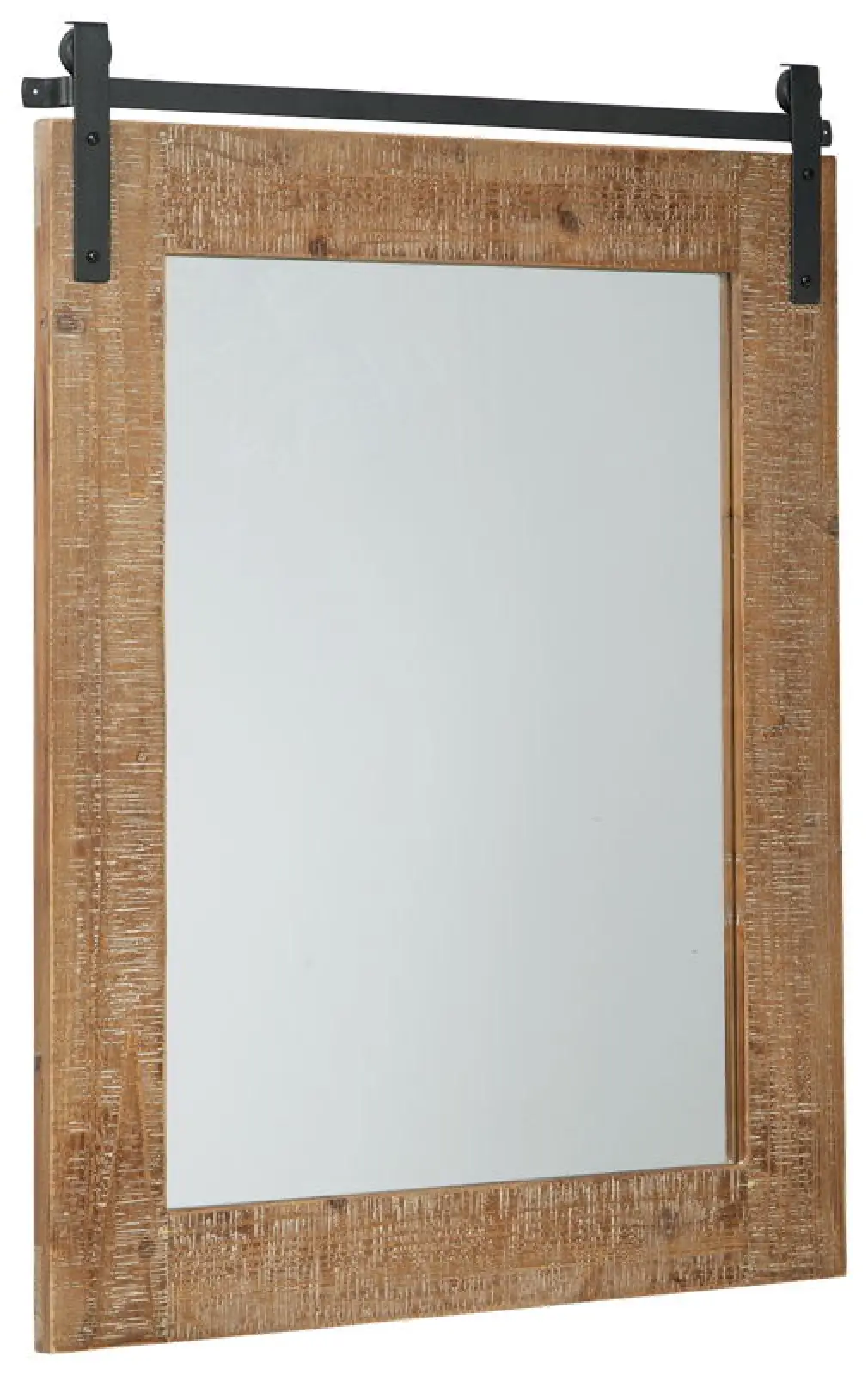 Lanie - Accent Mirror - Antique Brown