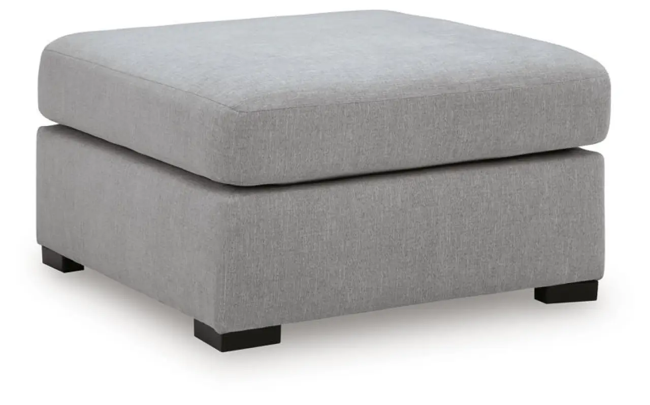 Lakepoint - Oversized Accent Ottoman - Nickel