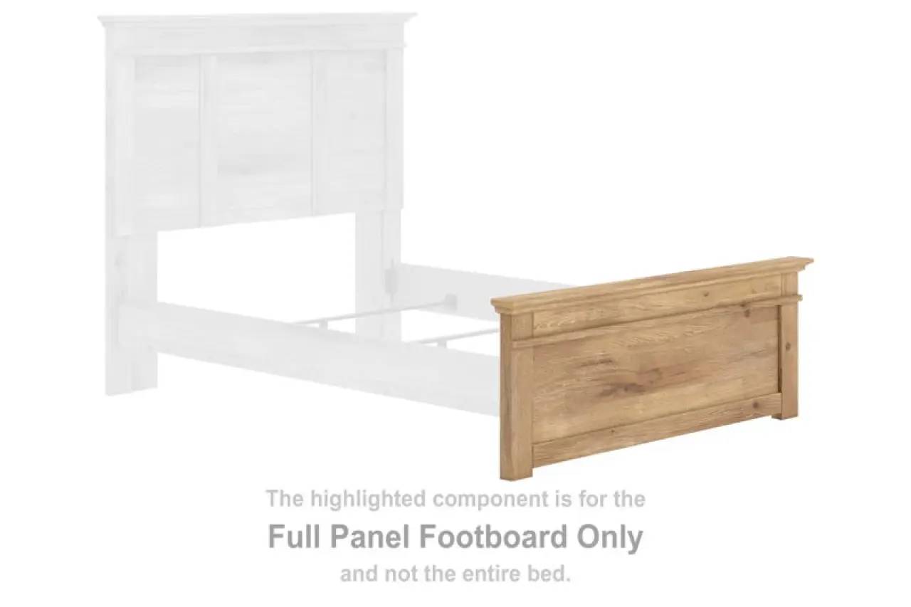 Makidern - Full Panel Footboard - Tan