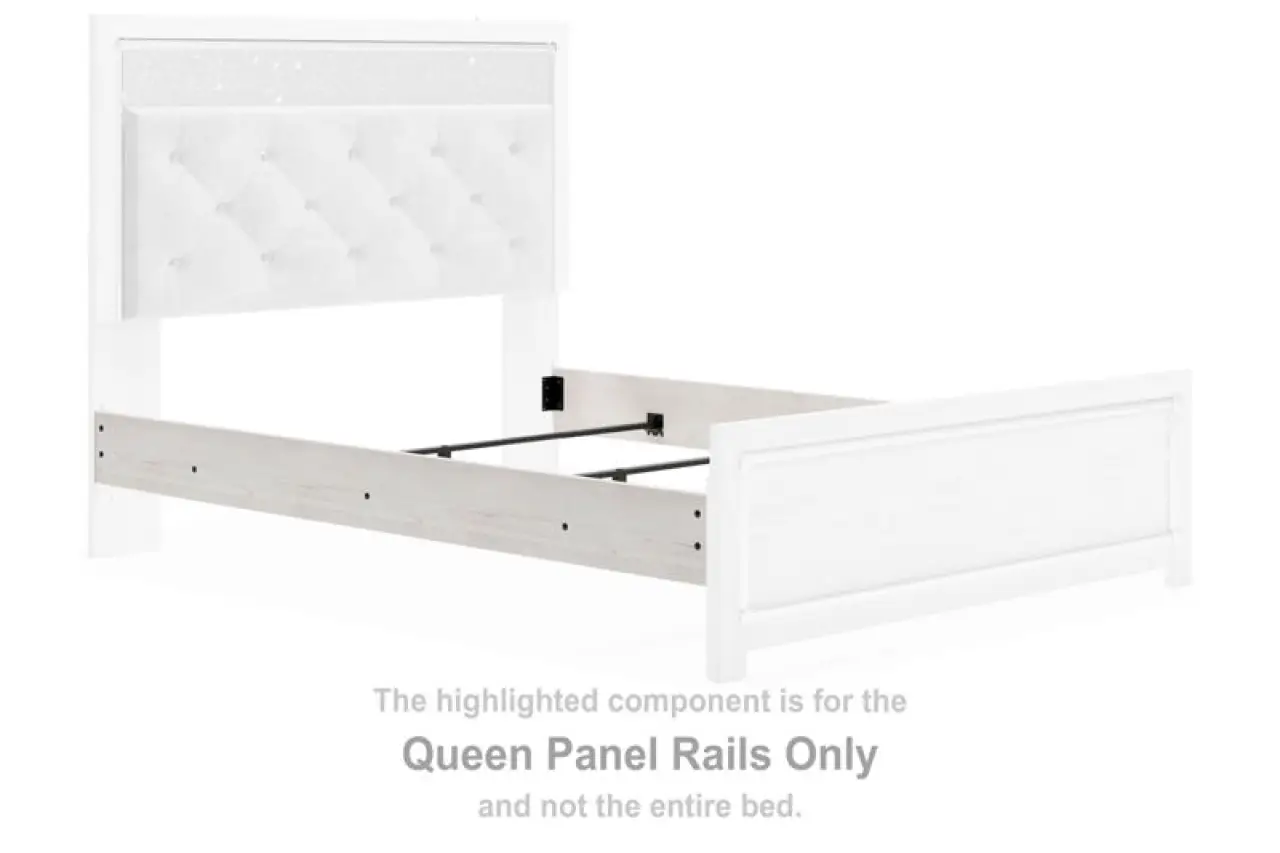 Altyra - Queen Panel Rails - White