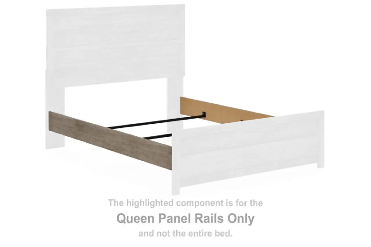 Culverbach - Queen Panel Rails - Gray