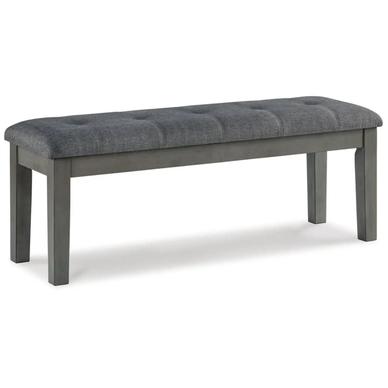 Hallanden - Large UPH Dining Room Bench - Black / Gray