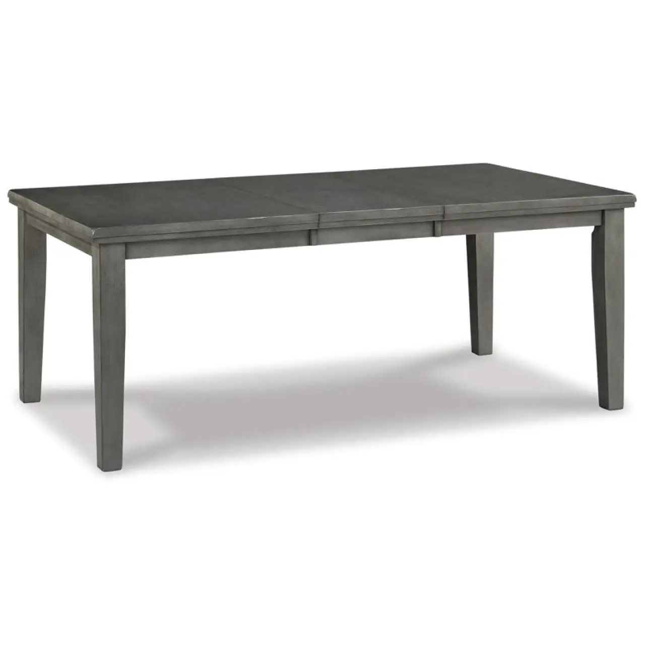 Hallanden - Rectangular Dining Room Butterfly Extension Table - Gray