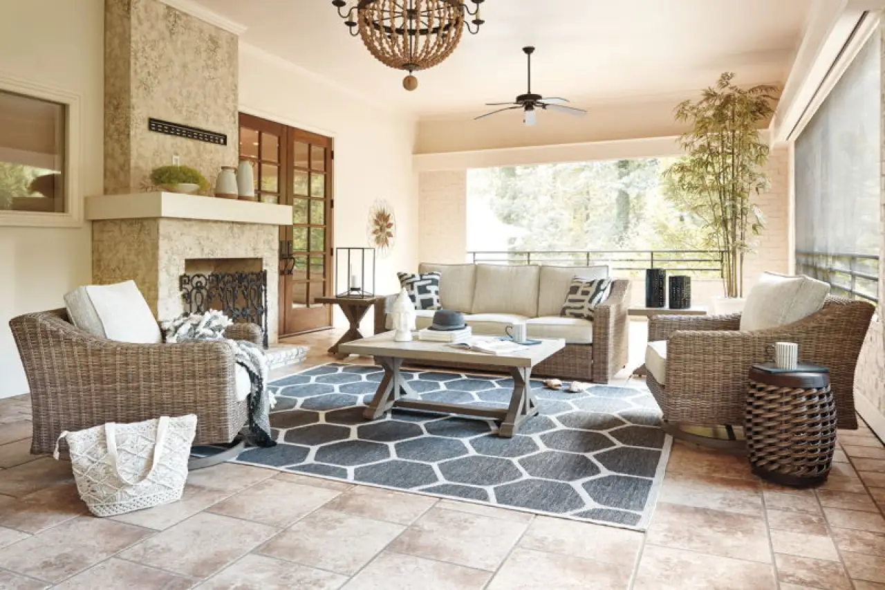 Beachcroft - 6 Pc. - Lounge Set - Beige