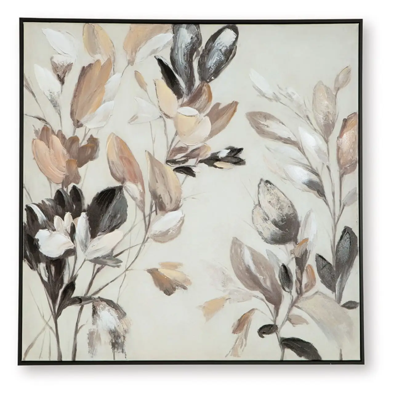 Trulow - Wall Art - Tan / Brown / Black