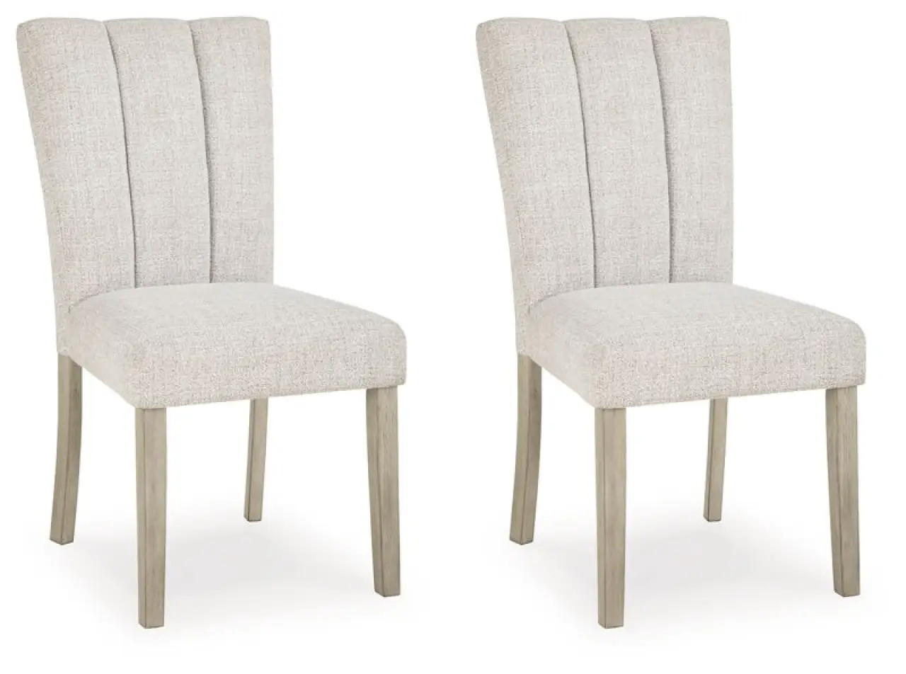Larawyn - Dining Upholstered Side Chair (Set of 2) - Bisque