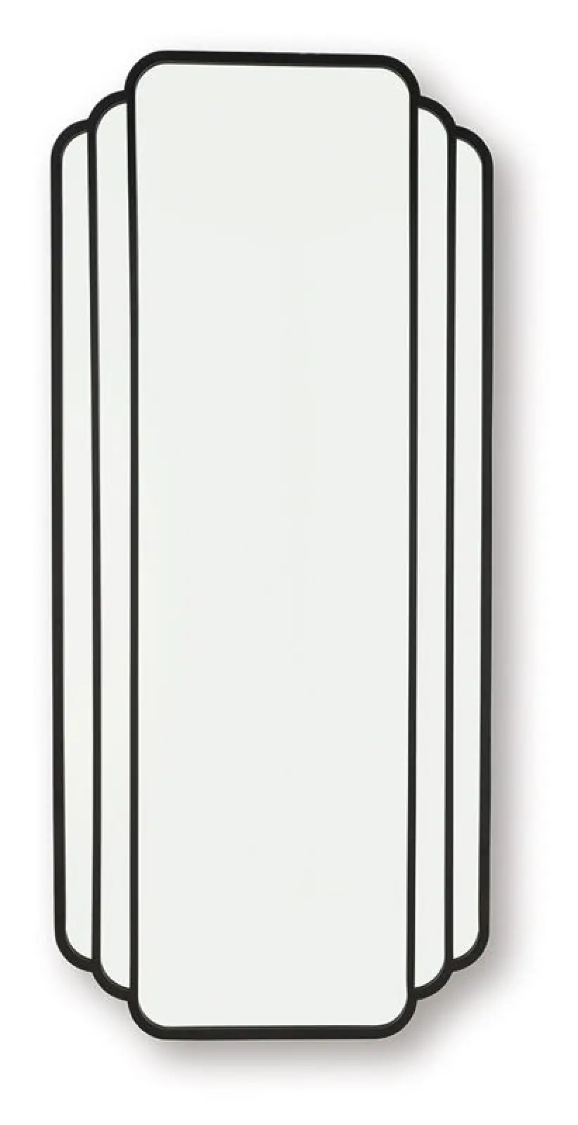Antigone - Floor Mirror - Black