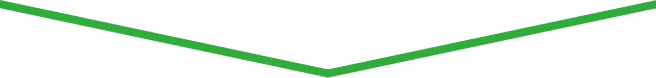 White background with a green-outlined inverted triangle pointing downward.