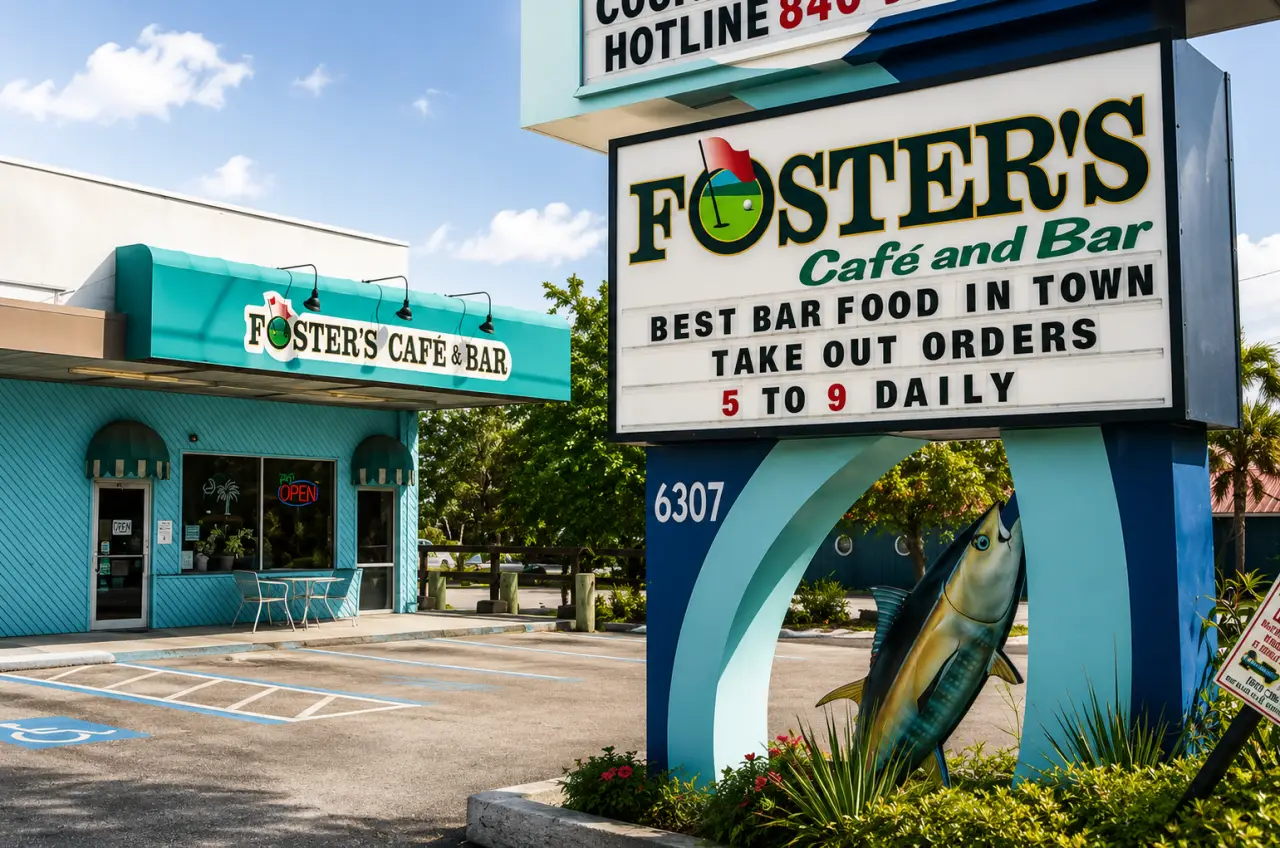Foster's Cafe Bar, a Southern Charm POS client