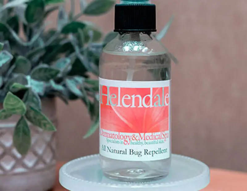 Natural Bug Repellent at Helendale Dermatology