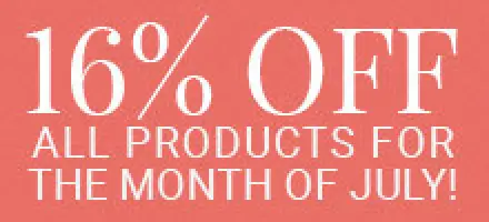 16% discount promo graphic for helendale dermatology