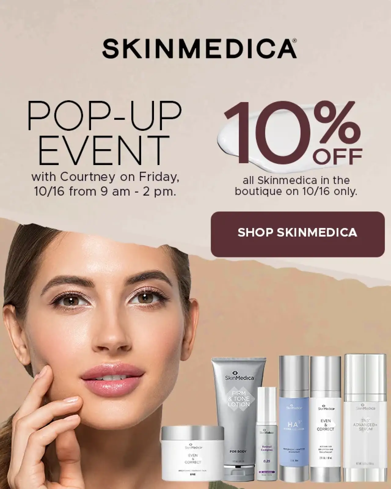 SKINMEDICA POP UP