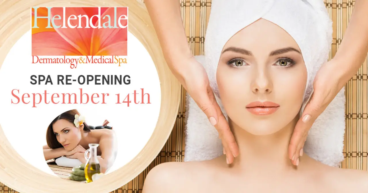 Spa Re-Opening September 14th!
