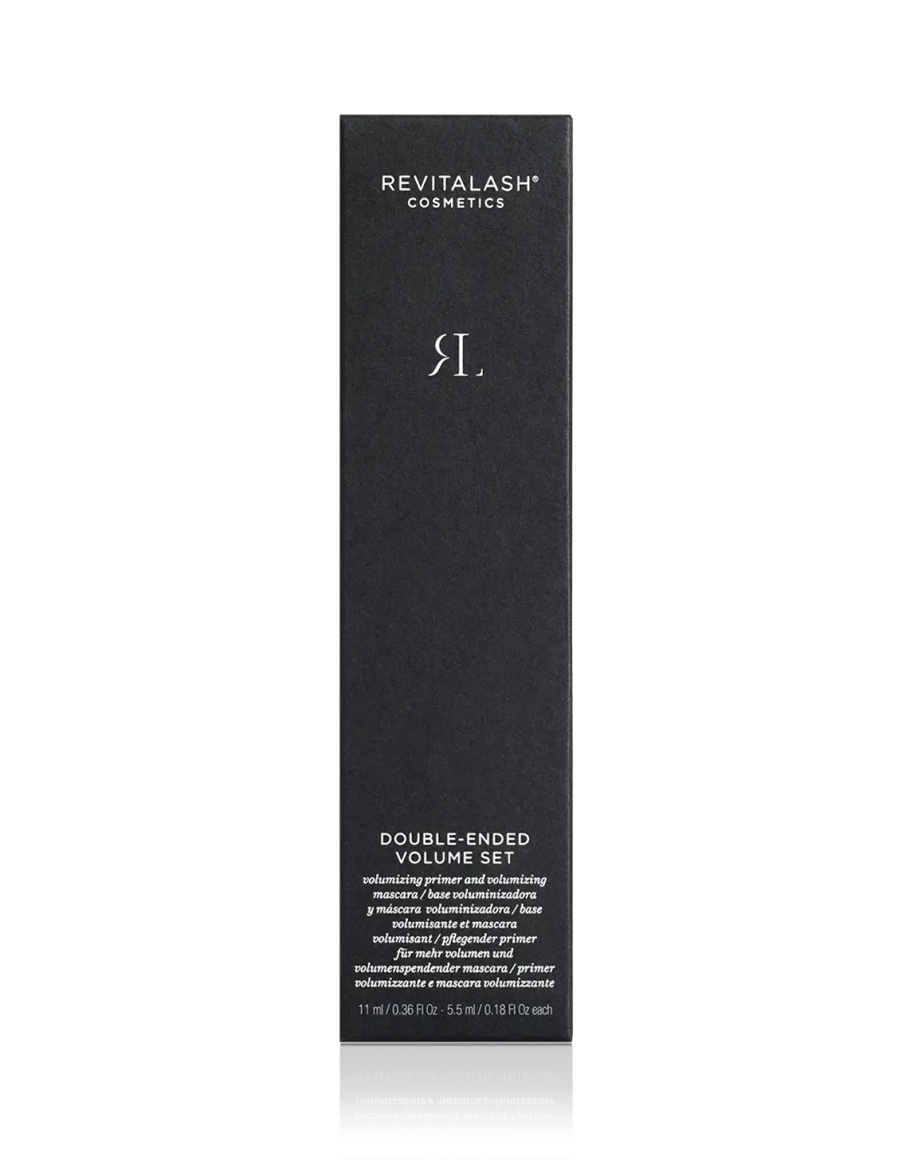 Double-Ended Volum set mascara  11m (black)