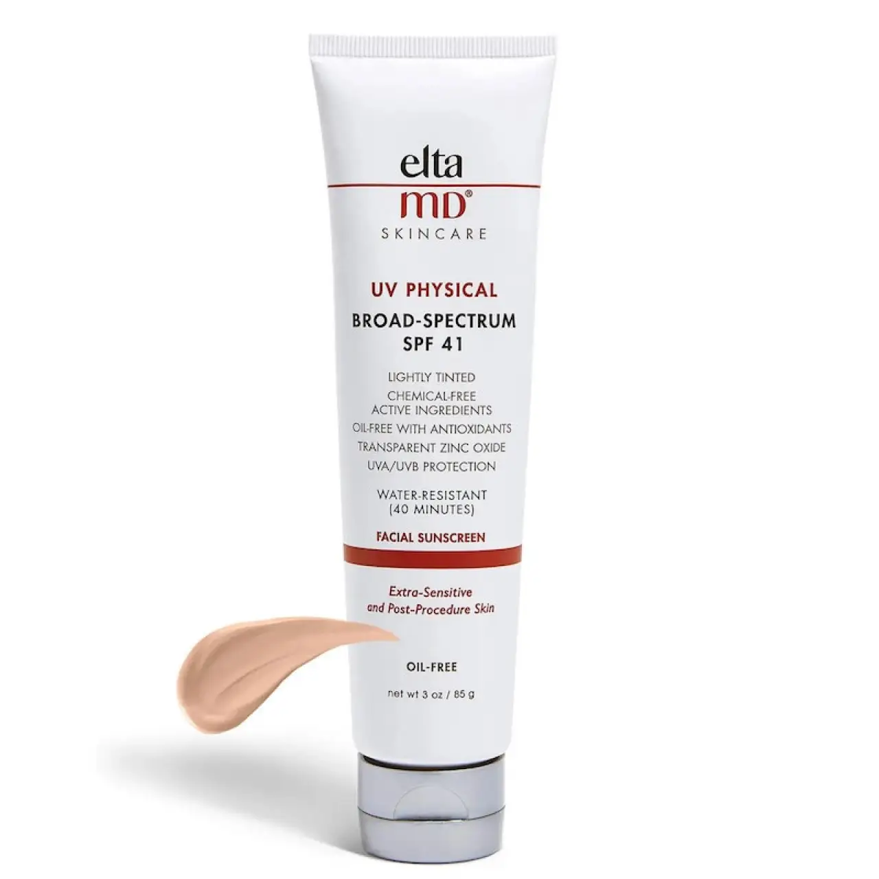 Physical Broad-Spectrum SPF 41 Facial Sunscreen Tinted by eltaMD