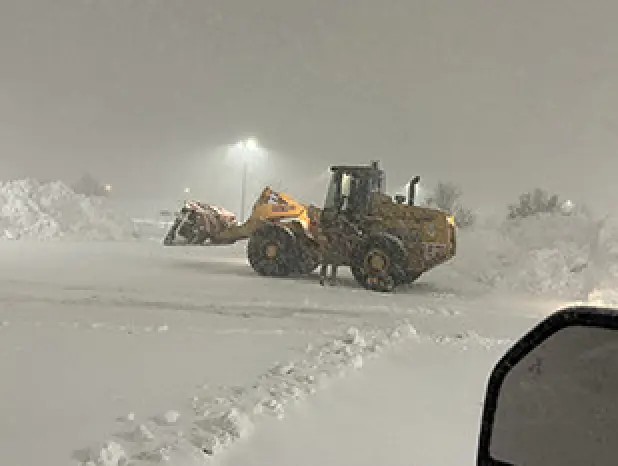 Snow plowing services in Henrietta NY