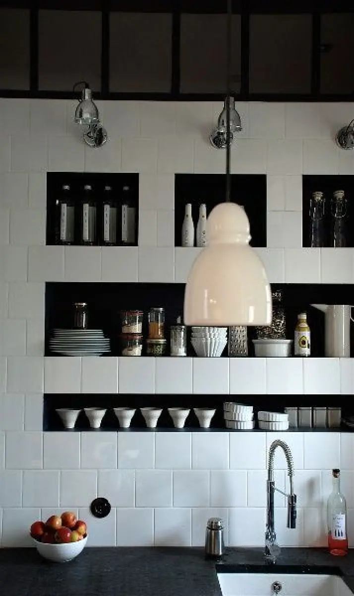 Kitchen Tile Backsplash niche