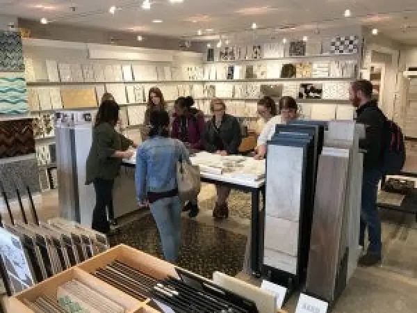 Interior Design Students from MCC visit Concept II