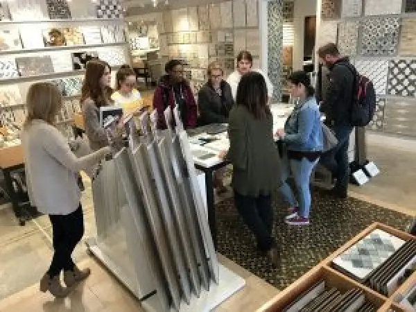 Interior Design Students from MCC visit Concept II