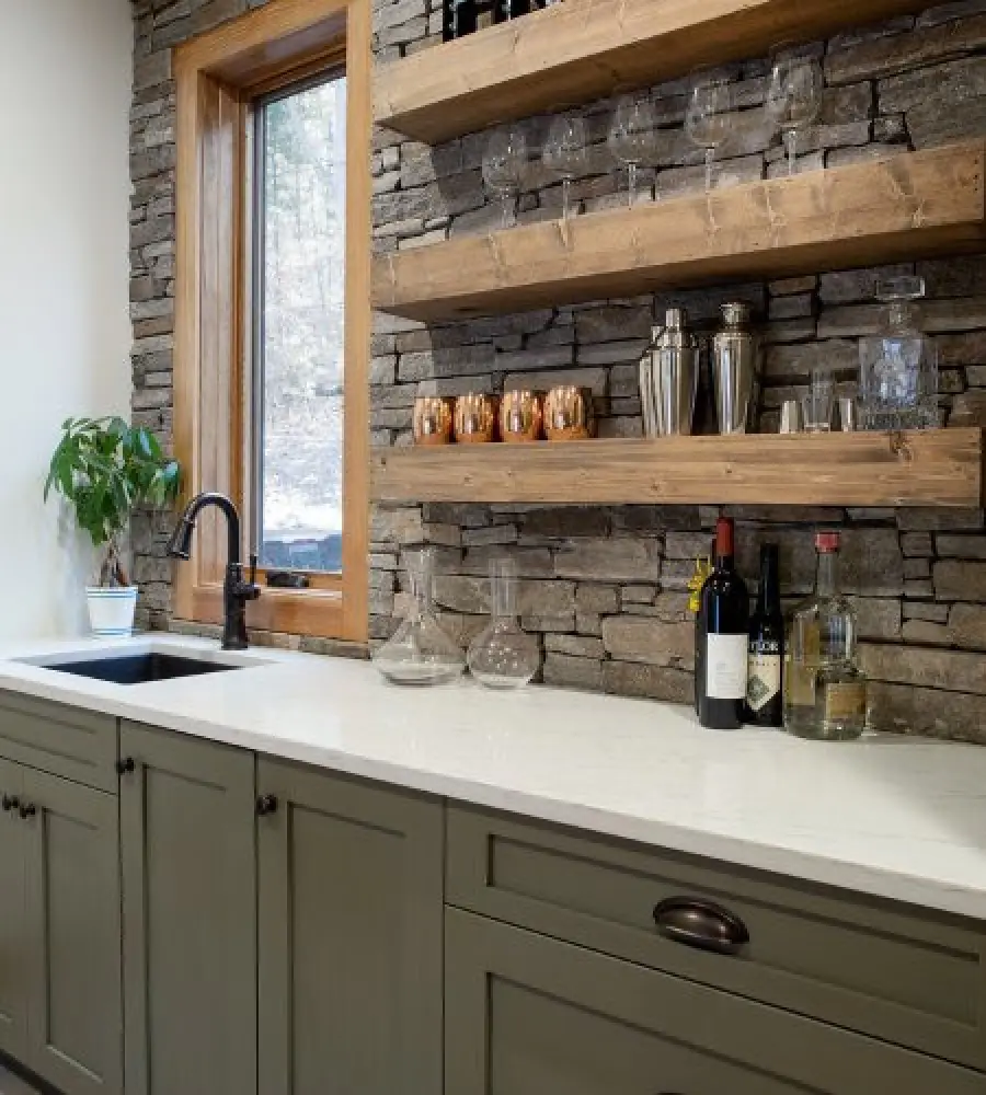Concept II full-service kitchen and bath design and installation.