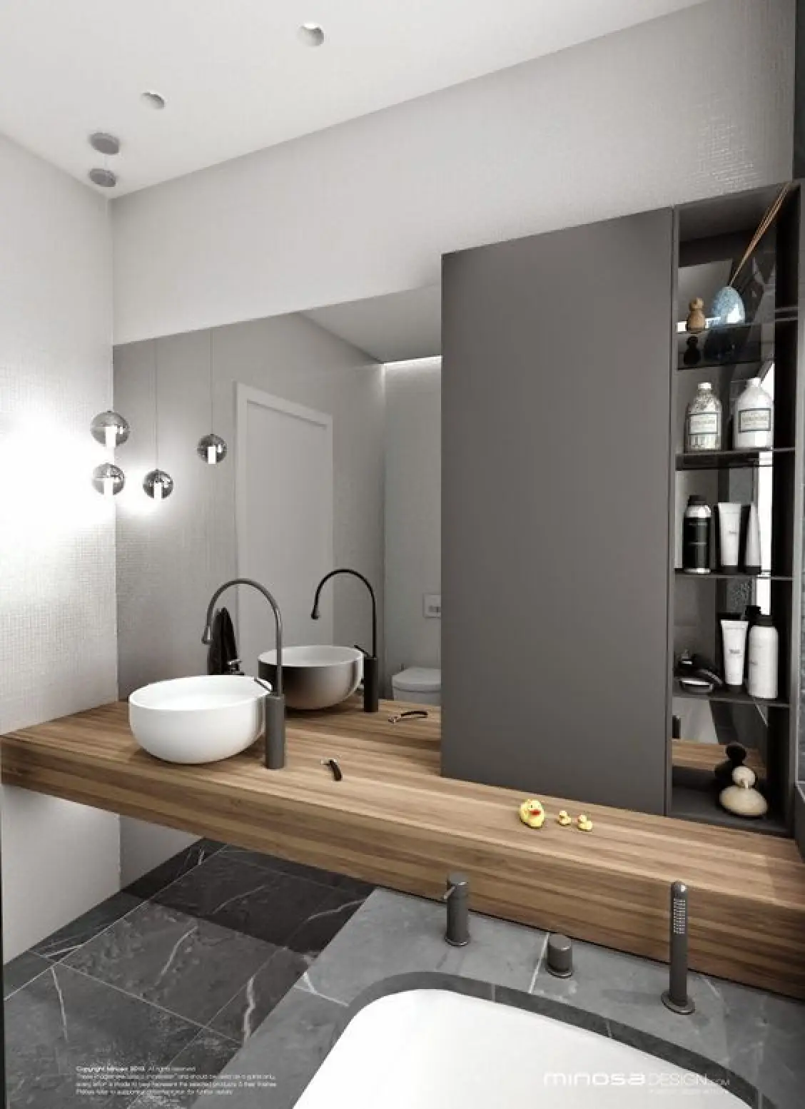 Modern Floating Bathroom Vanity
