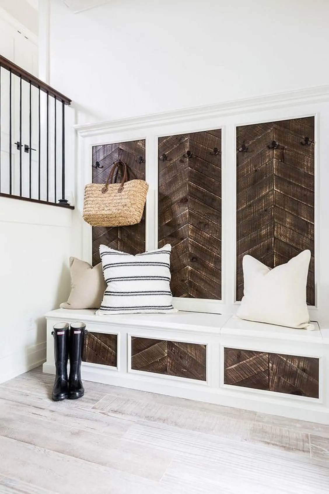 tile that looks like wood for backsplash