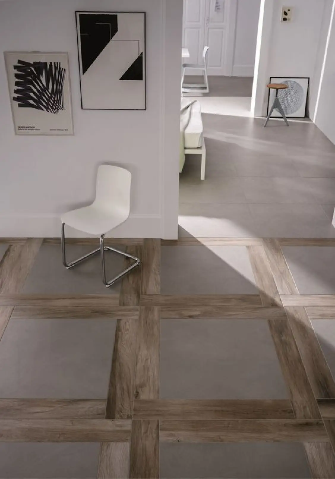 inlay tile that looks like wood
