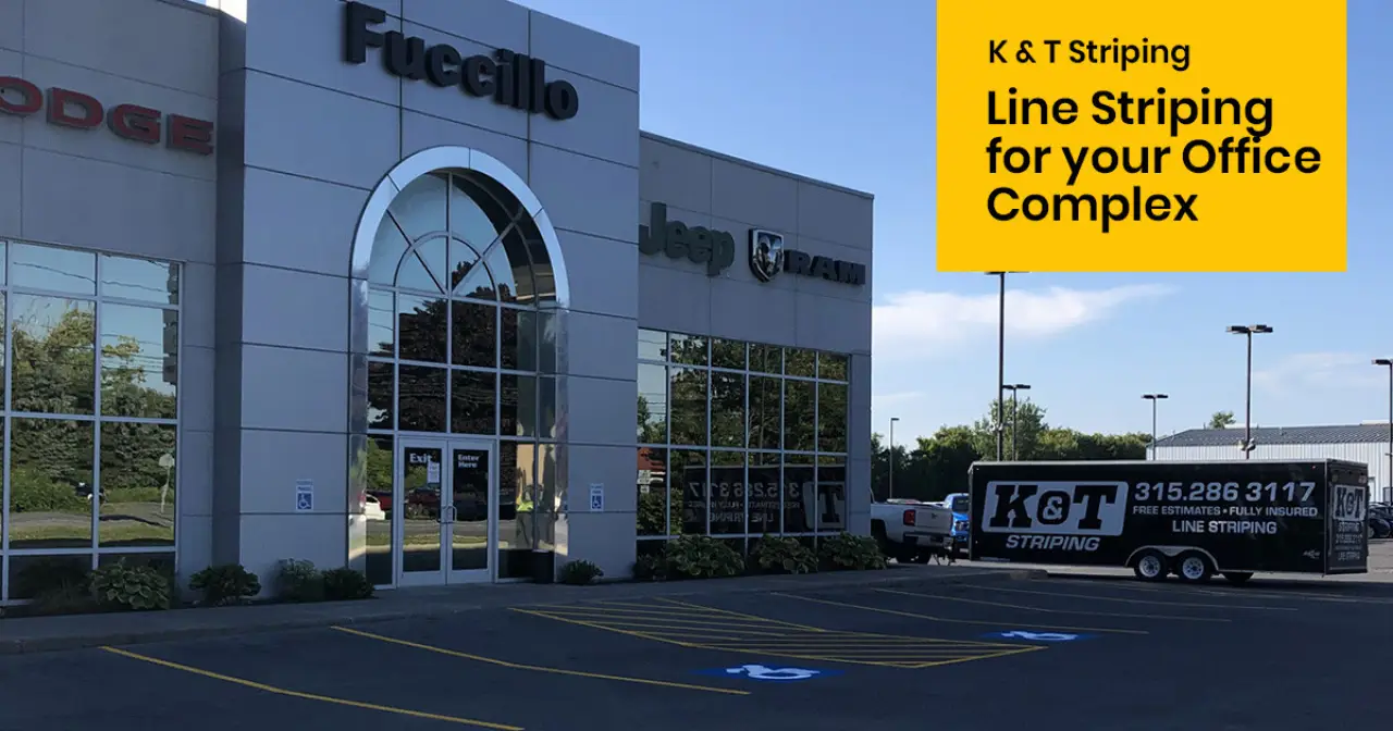 Line Striping for Your Office Complex