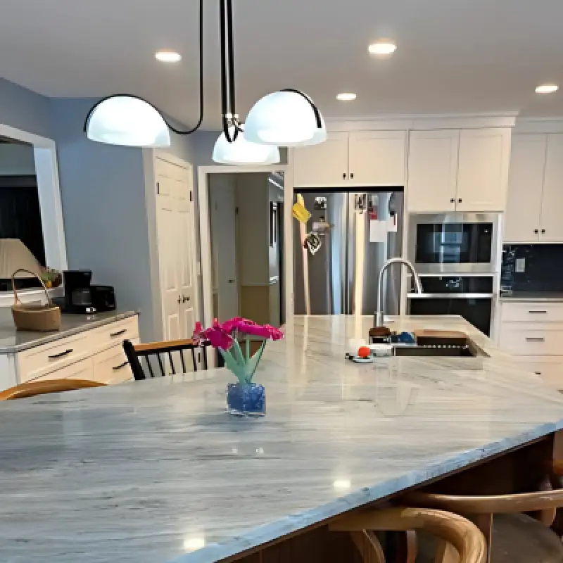 blue granite countertops