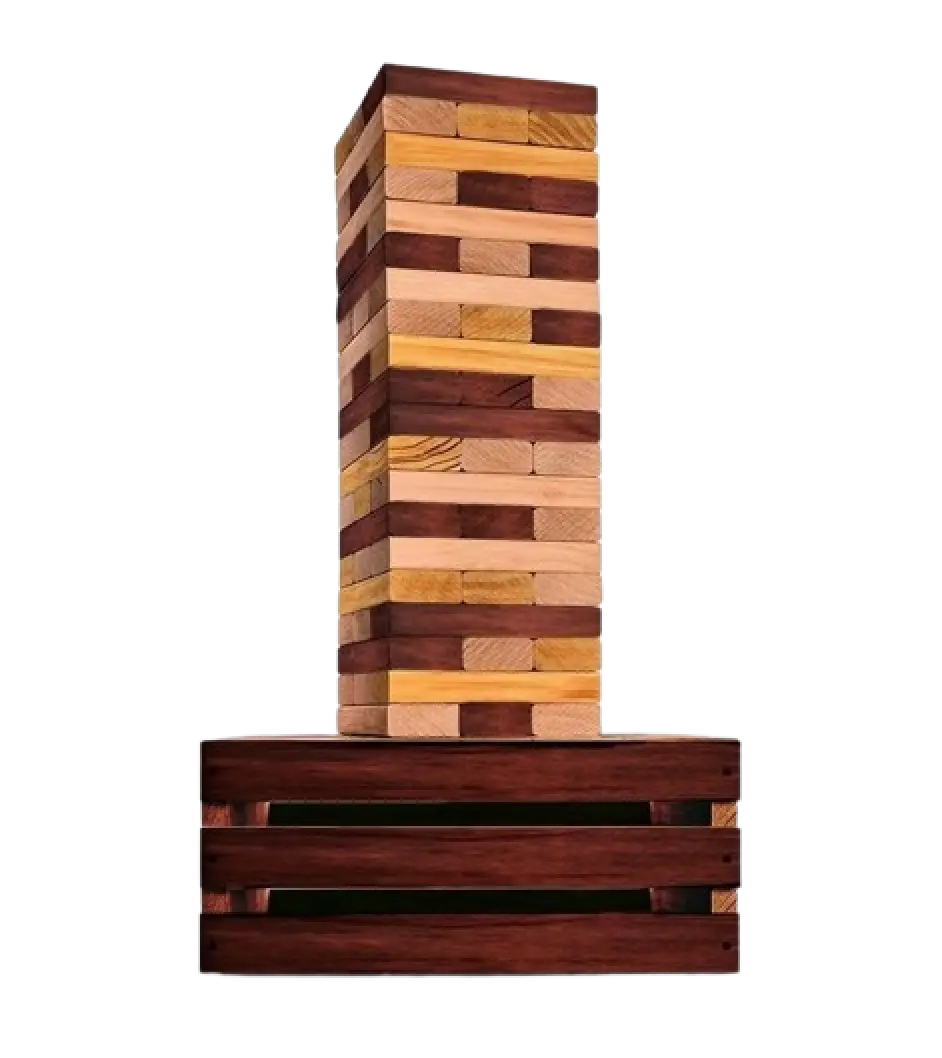 ROC’n Tower oversized stacking game rental