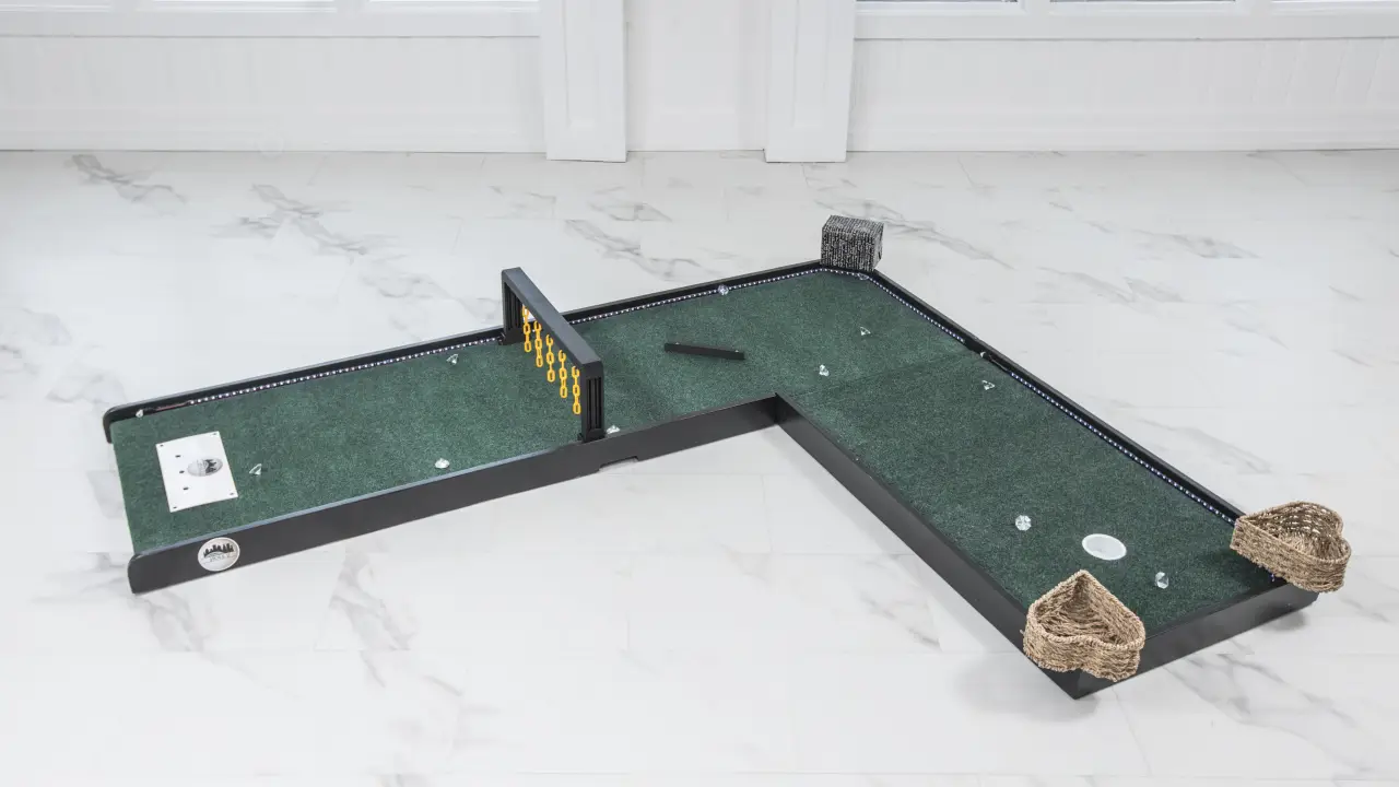 Wedding Mini Golf setup hole 2