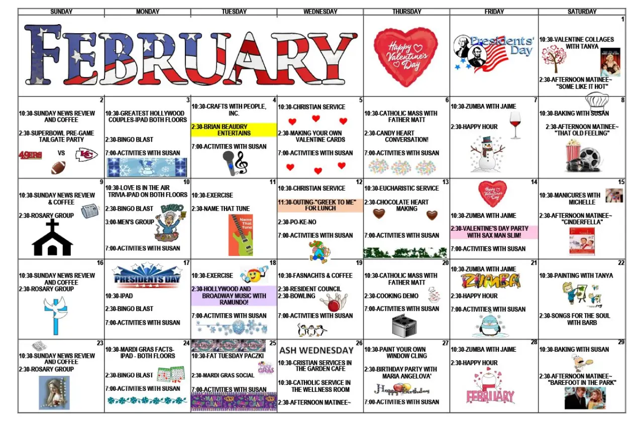 Activity Calendar image