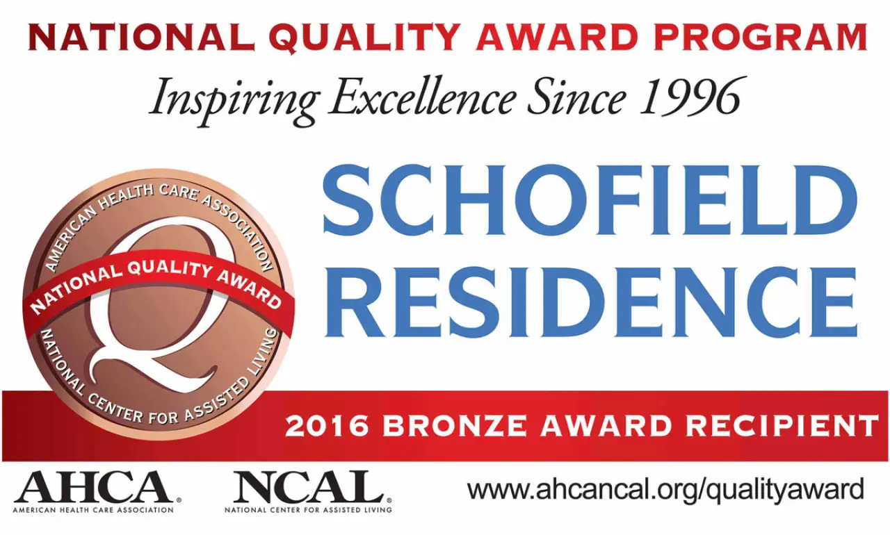 Schofield Residence Earns 2016 Bronze National Quality Award image