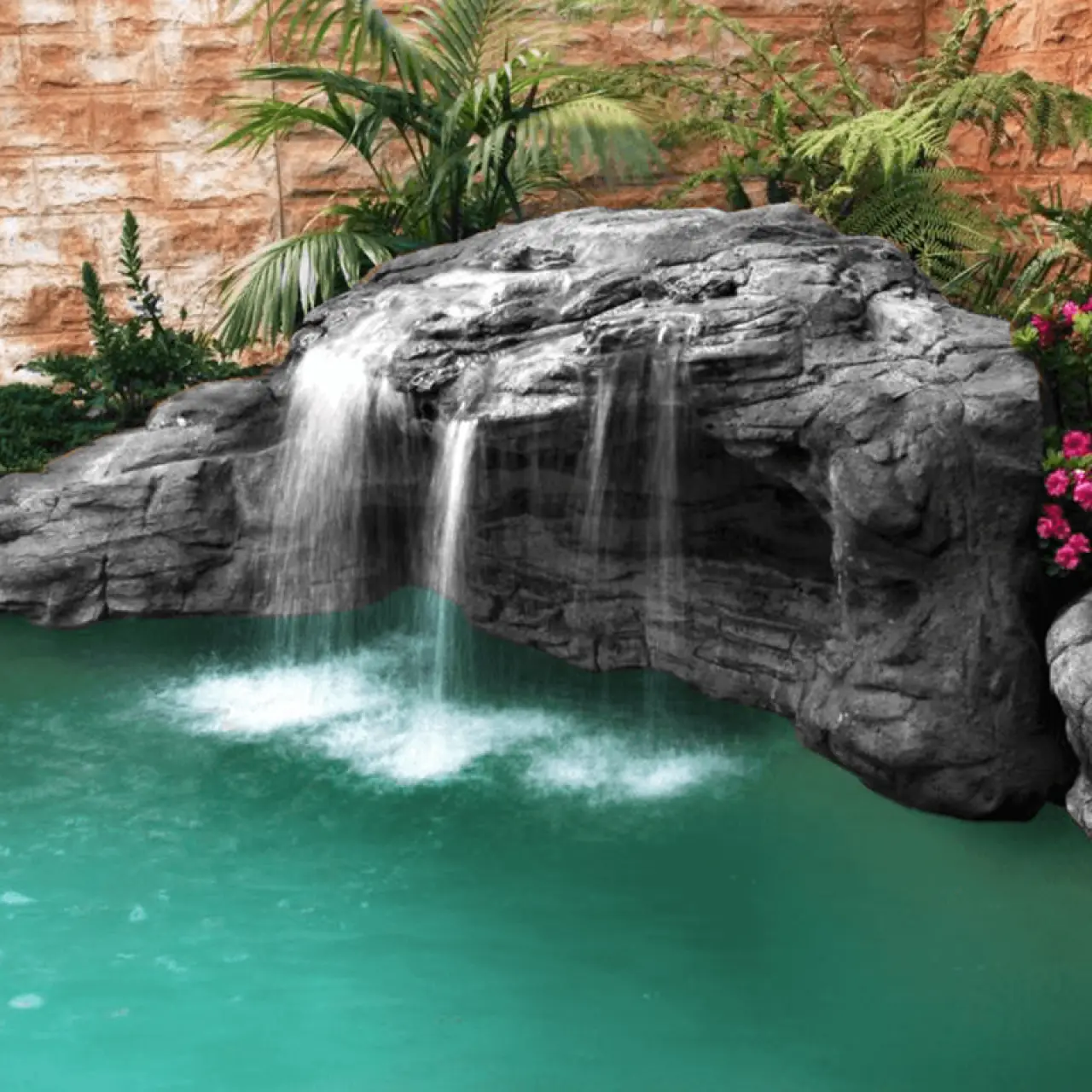 Tahitian Waterfall