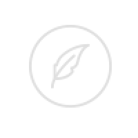 feather in circle icon