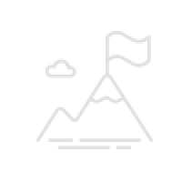 mountain with flag on top icon