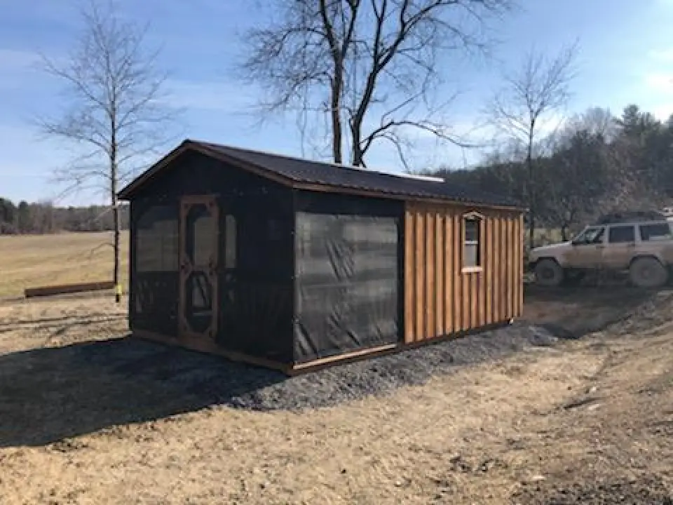 Cabin exterior