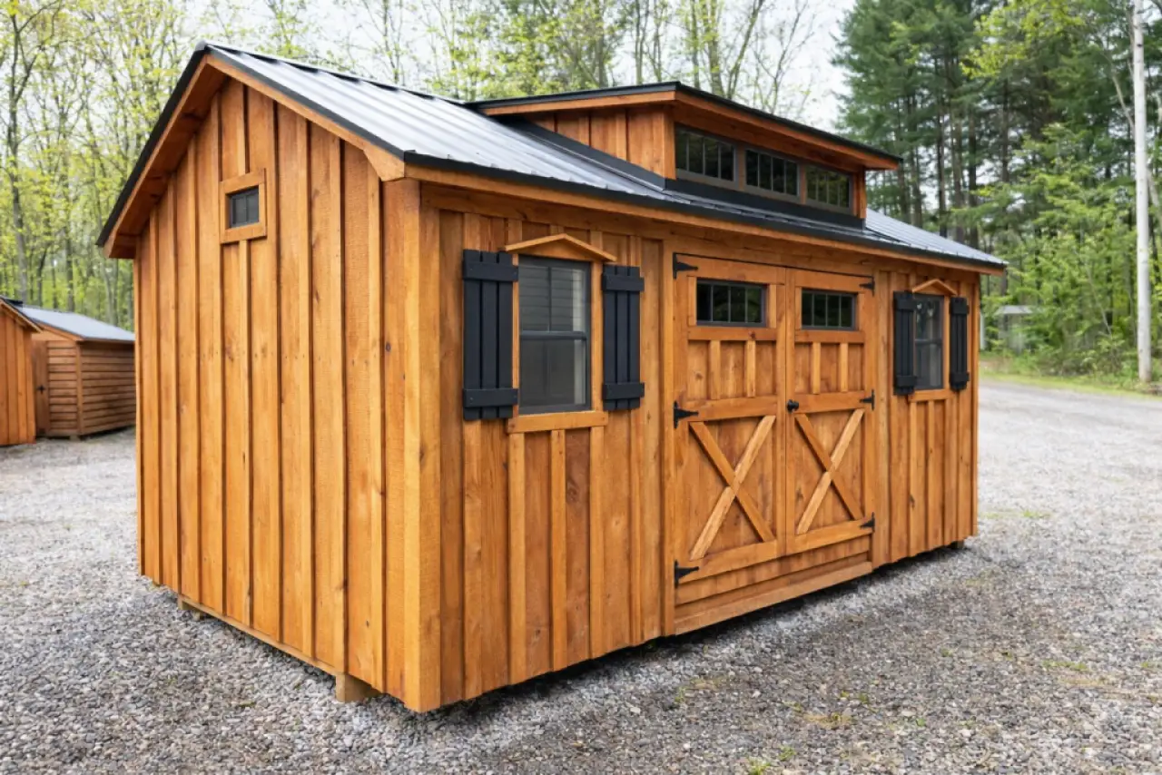 Dormer shed